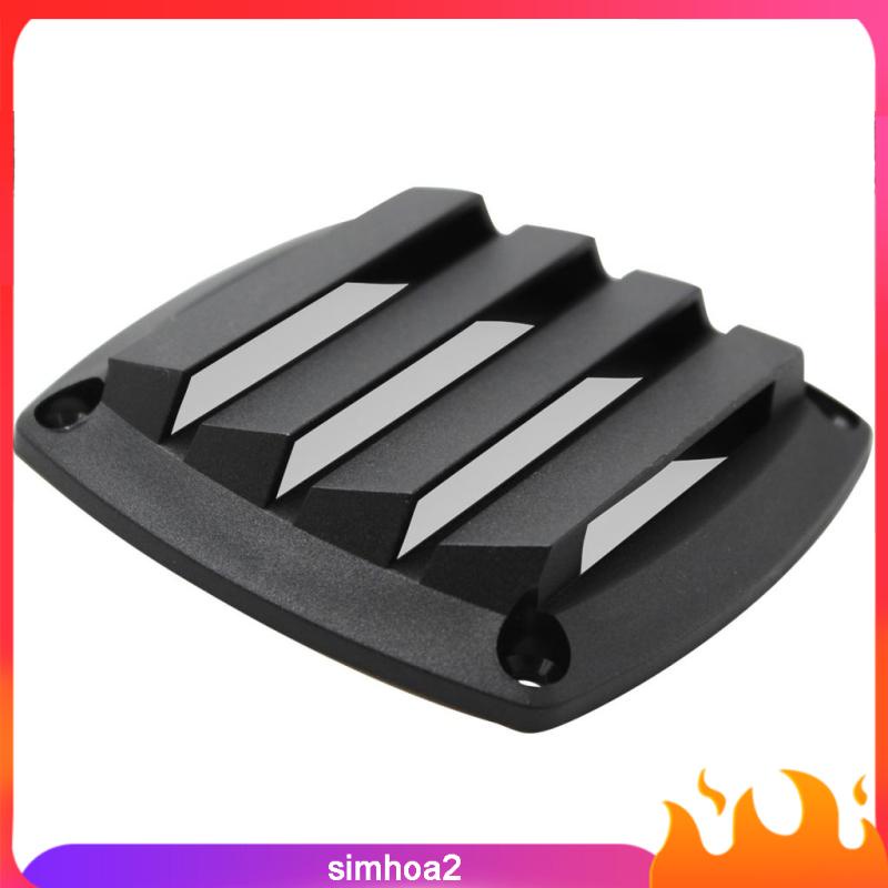 Set 2 Lỗ Thông Khí Bằng Nhựa 3 Inch Màu Đen Chuyên Dụng Cho Tàu Thuyền | BigBuy360 - bigbuy360.vn
