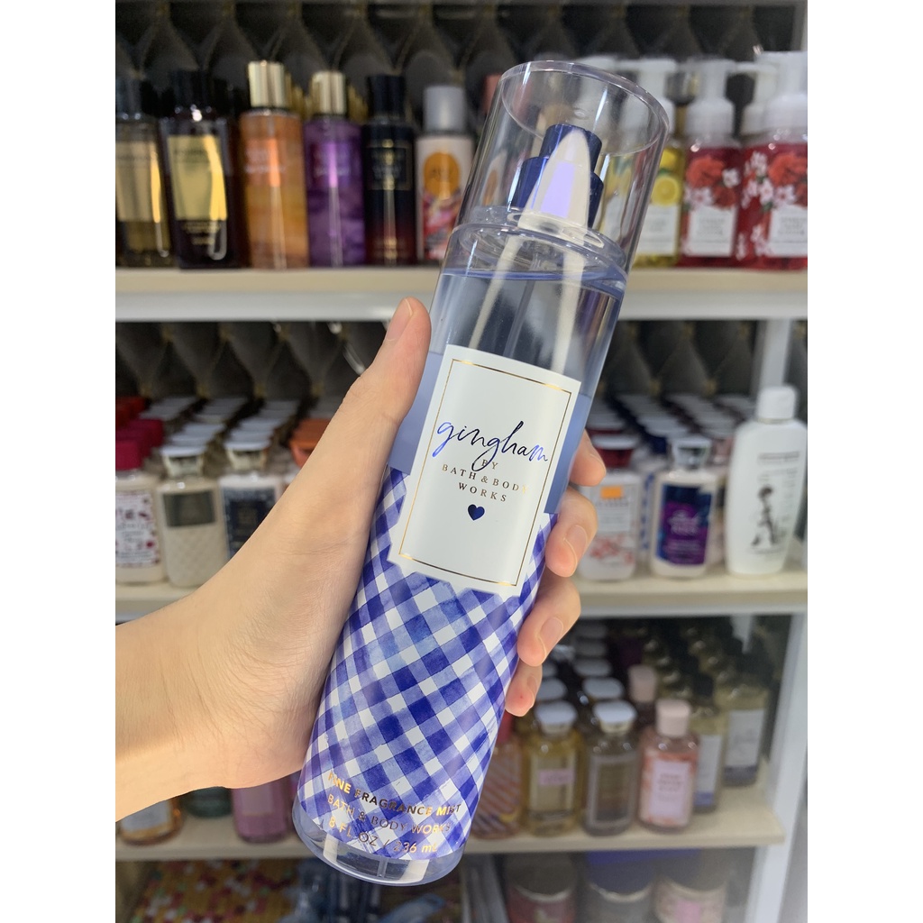Xịt thơm toàn thân Bath & Body Works / Gingham