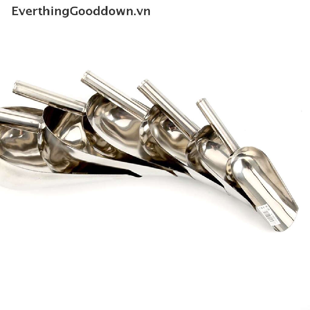 Everthinggooddown Muỗng Múc Đá / Kẹo / Thực Phẩm Bằng Thép Không Gỉ