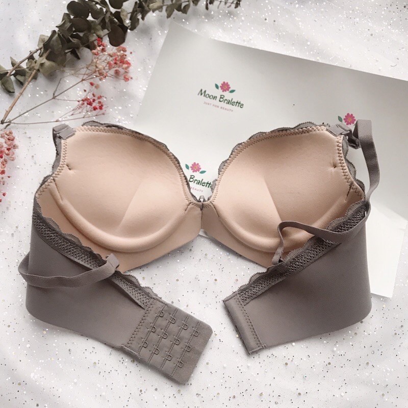 Áo lót đúc su cao cấp, áo ngực su viền ren đệm dày nâng ngực tạo from cực đẹp AS133 | BigBuy360 - bigbuy360.vn