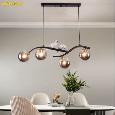 Đèn thả MONSKY ROVER kiểu dáng sang trọng trang trí nội thất hiện đại, cao cấp - Tặng kèm bóng đèn đầy đủ