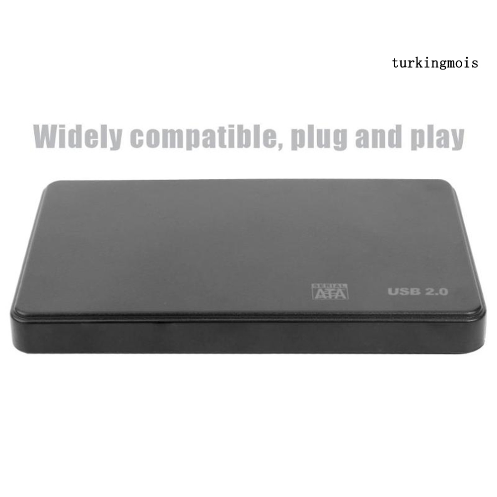 Hộp Đựng Ổ Cứng Ngoài Usb 2.0 2.5inch Sata Hdd Ssd Dành Cho Pc / Laptop | BigBuy360 - bigbuy360.vn