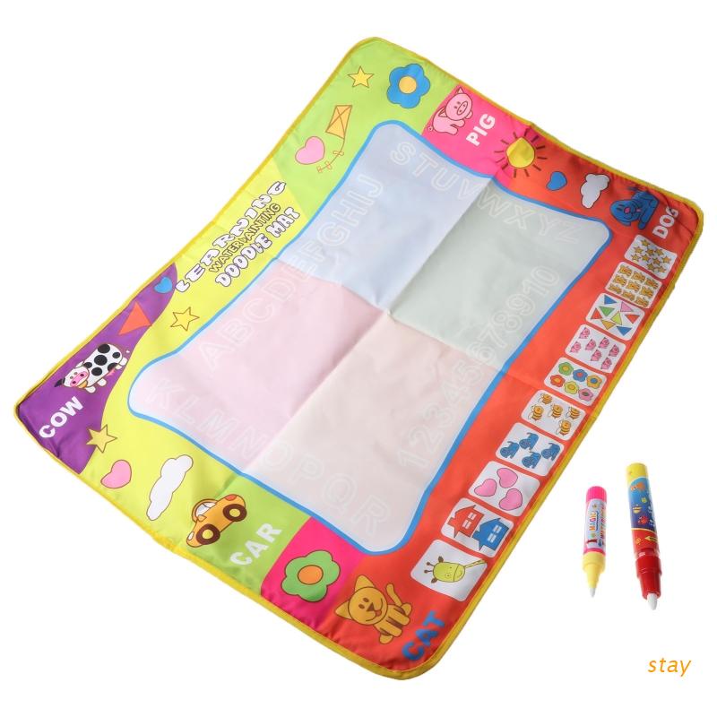 Thảm Vẽ Mực Nước Kèm 2 Bút Ma Thuật 80x60cm Cho Bé