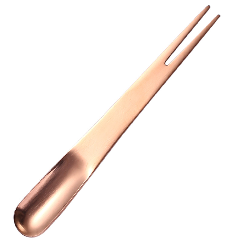 Bộ Muỗng Nĩa Ăn Trái Cây Bằng Thép Không Gỉ Đa Năng