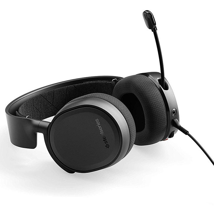 Tai nghe gaming chụp tai SteelSeries Arctis 3 2019 Black Edition