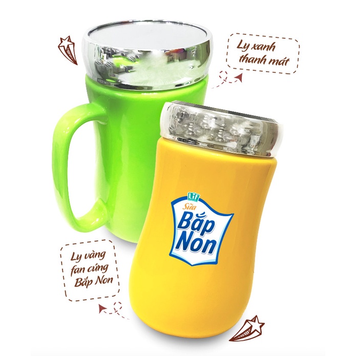 Ly sứ nắp gương cao cấp