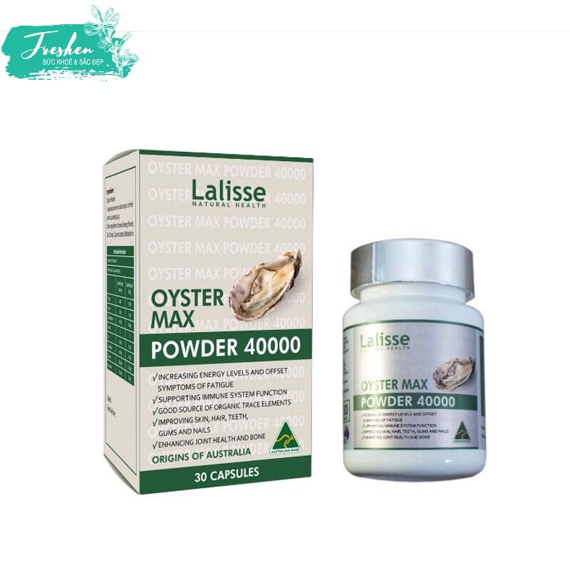 ✅(CHÍNH HÃNG) Tinh chất hàu LALISSE OYSTER MAX POWDER 40000 - Hỗ trợ tăng cường sinh lý