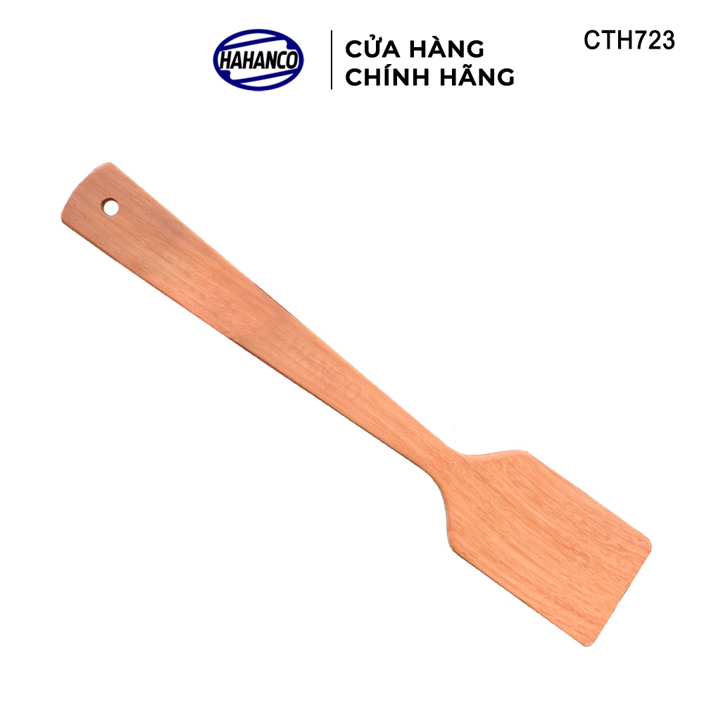 Xẻng Nấu Ăn Bằng Gỗ Tự Nhiên HAHANCO Không Độc Hại Khi Gặp Nhiệt Độ Cao - CTH723