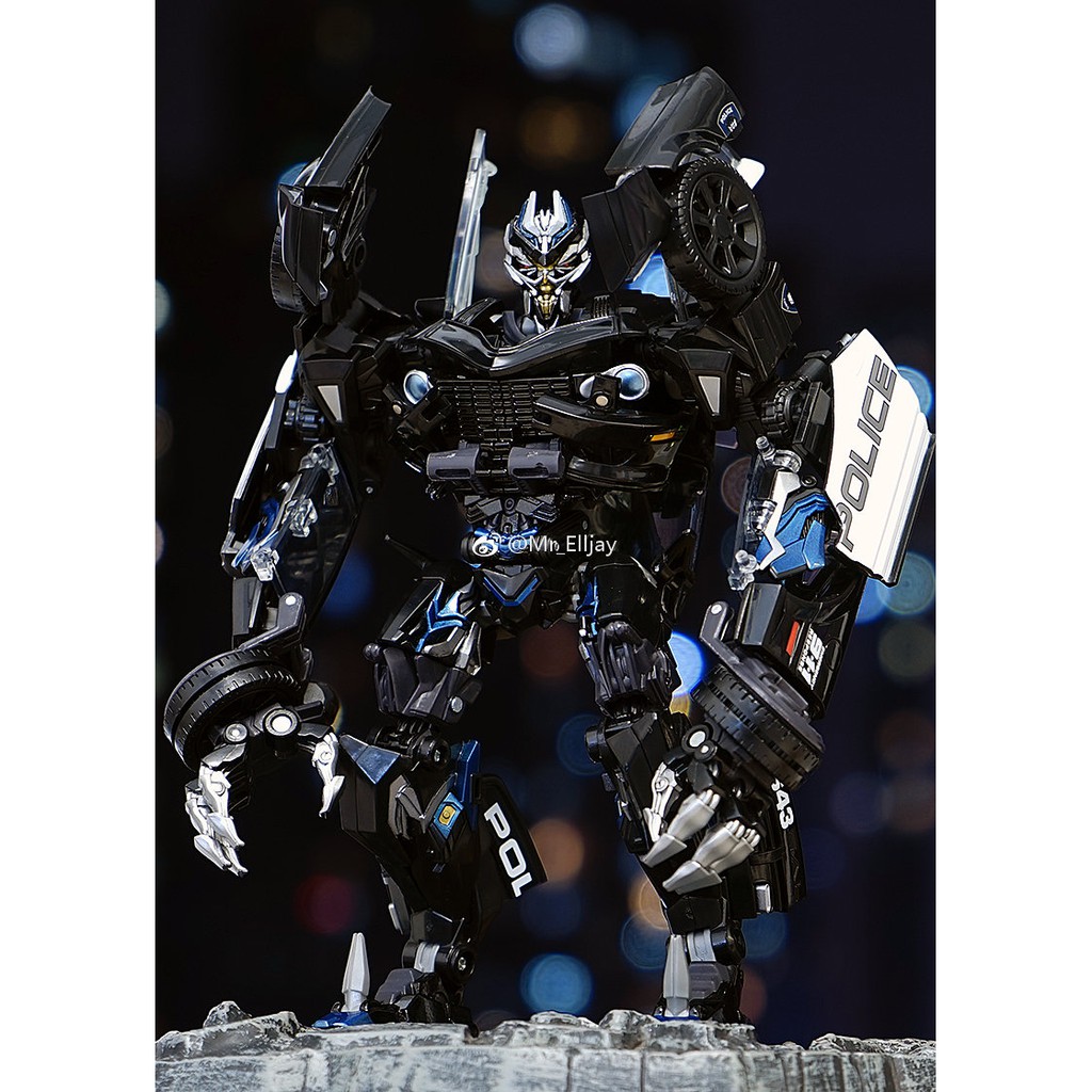 Transformers BMB LS-02 LS02 LS 02 Brricade Mô hình đồ chơi lắp ghép biến hình xe ô tô cảnh sát người máy rô bốt (ROBOT)