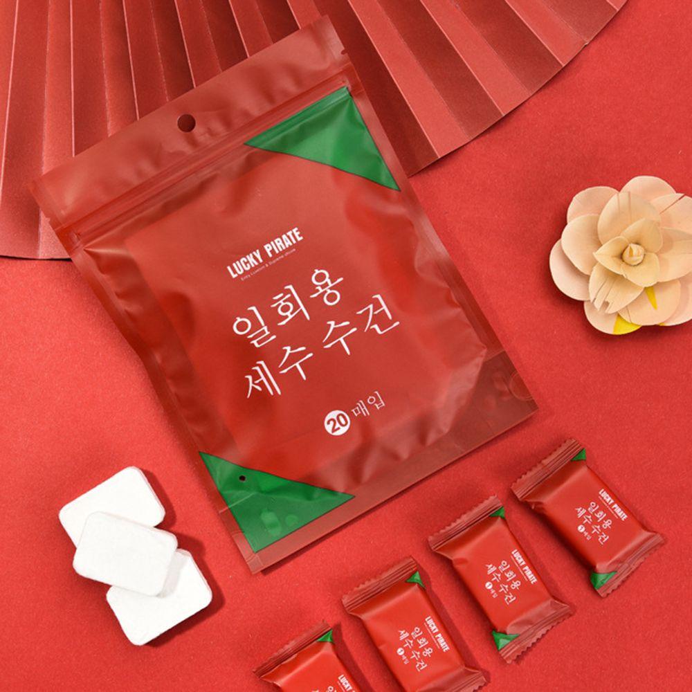 LEILY 20PSC/Bag Multipurpose Face Towel Portable Traveling Wet Tissues Compressed Towels Disposable Pure Cotton High Quality Square/Round Thicken