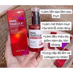 [HÀNG CHÍNH HÃNG] Serum Ốc Sên Đỏ Snail Truecica Miracle Repair Serum Some By Mi (50ml) | BigBuy360 - bigbuy360.vn