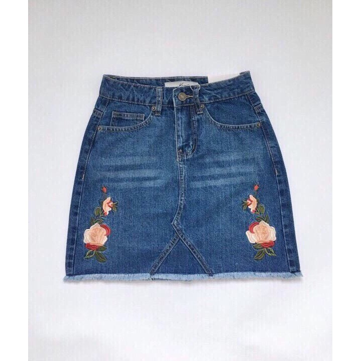 Chân váy Jeans xuất xịn