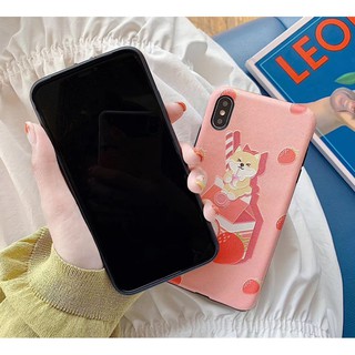 Ốp lưng Iphone Shiba cực cute [ Chất Mặt Lụa Lạ Mắt Cực Yêu ]