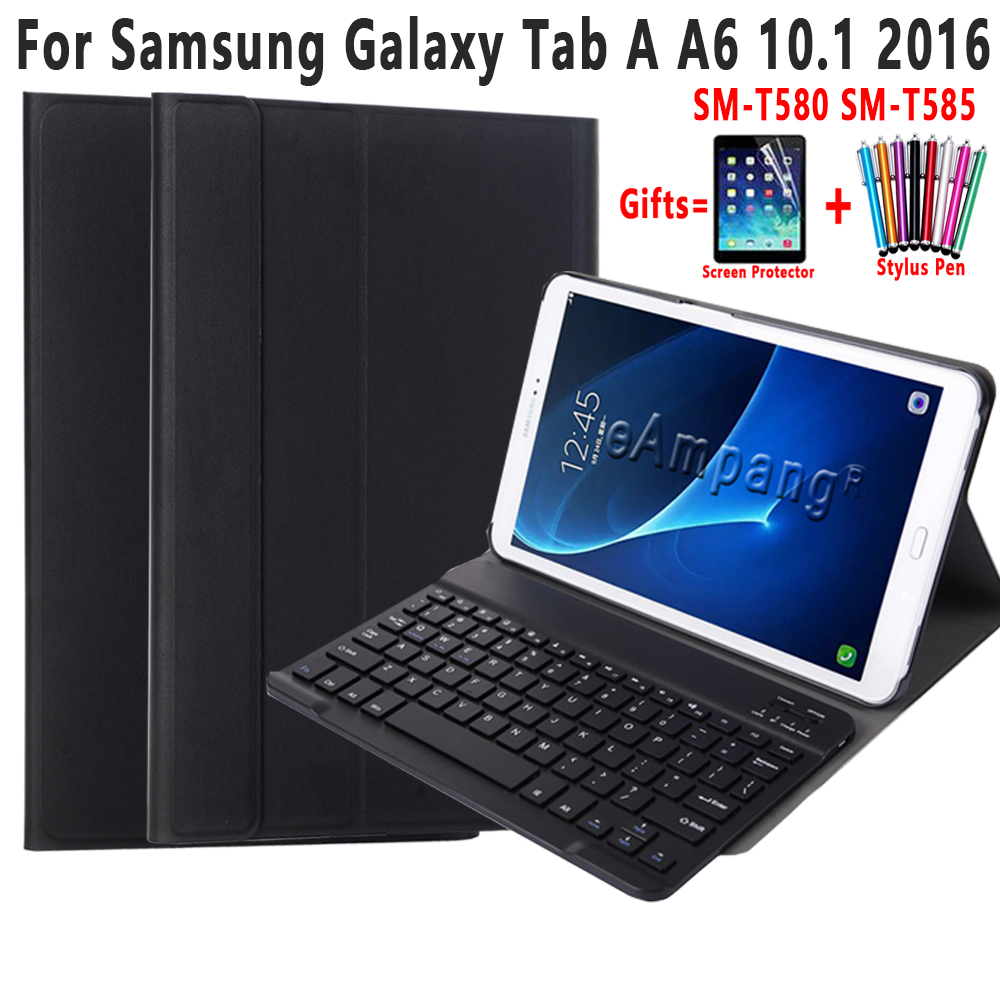Bao Da Kèm Bàn Phím Cho Samsung Galaxy Tab A 8 8.0 2019 10.1 A6 2016 10.5 2018 T290 T295 P200 P205 T510 T515 T590 T595 T580