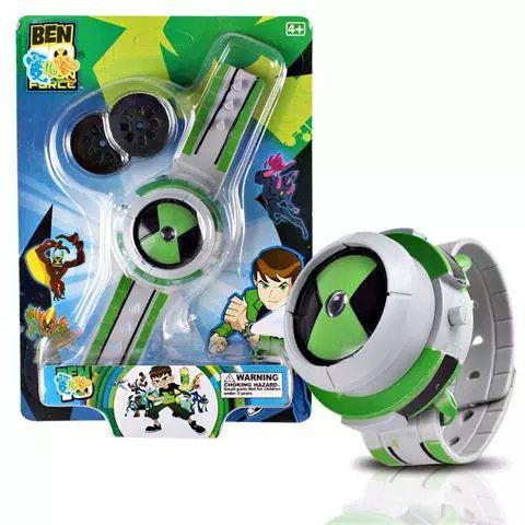 Đồng hồ đồ chơi chiếu hoạt hình BEN10 cho bé