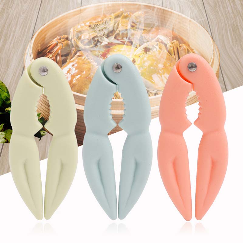 Dụng Cụ Kẹp Càng Cua Bằng Nhựa Nhiều Màu Độc Đáo Tiện Dụng Cho Nhà Bếp