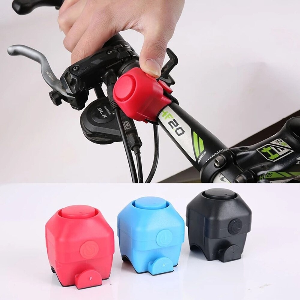 Chuông Điện Mini Cảnh Báo An Toàn Gắn Tay Lái Xe Đạp Leo Núi