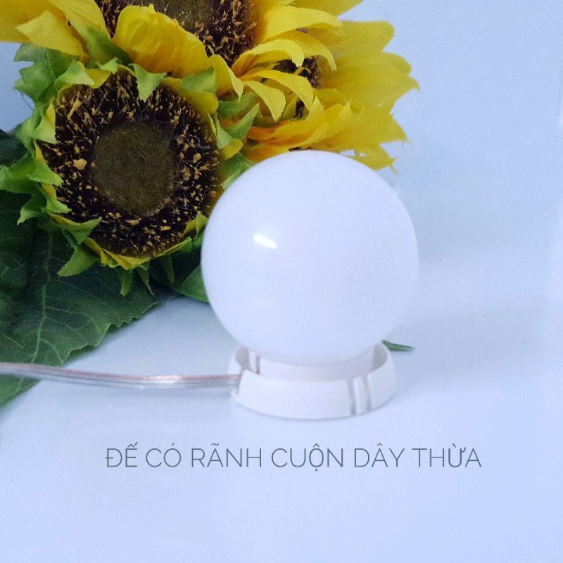 Đèn dán gương trang điểm- LOẠI 1 ĐÈN SÁNG HƠN- MAKEUP MIRROR LIGHT- Đèn đổi màu và điều chỉnh sáng tối, không cần khoan | BigBuy360 - bigbuy360.vn