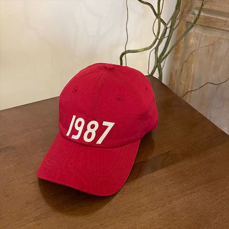 Nón Lưỡi Trai 1987 Màu Sắc Thời Trang Phong Cách Hàn Quốc Đơn Giản Dễ Phối Đồ