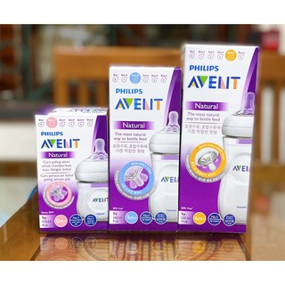 Bình sữa Philips Avent mô phỏng tự nhiên 125/260ml/330ml