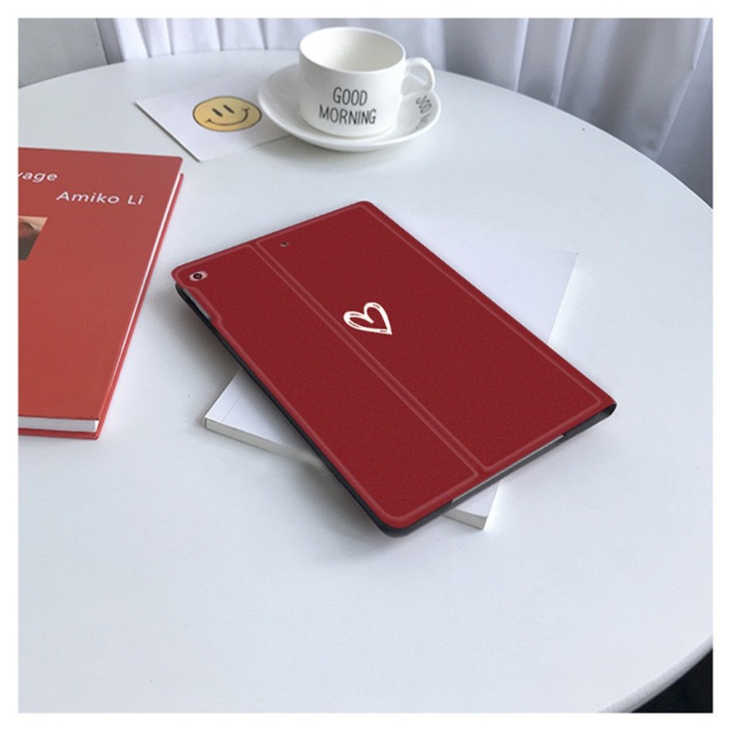 Bao da ipad in hình Trái Tim đẹp chất ốp ipad Air 2/Air 1/Pro 10.5/Air 3/10.2 gen 7/8...MART CASE | BigBuy360 - bigbuy360.vn
