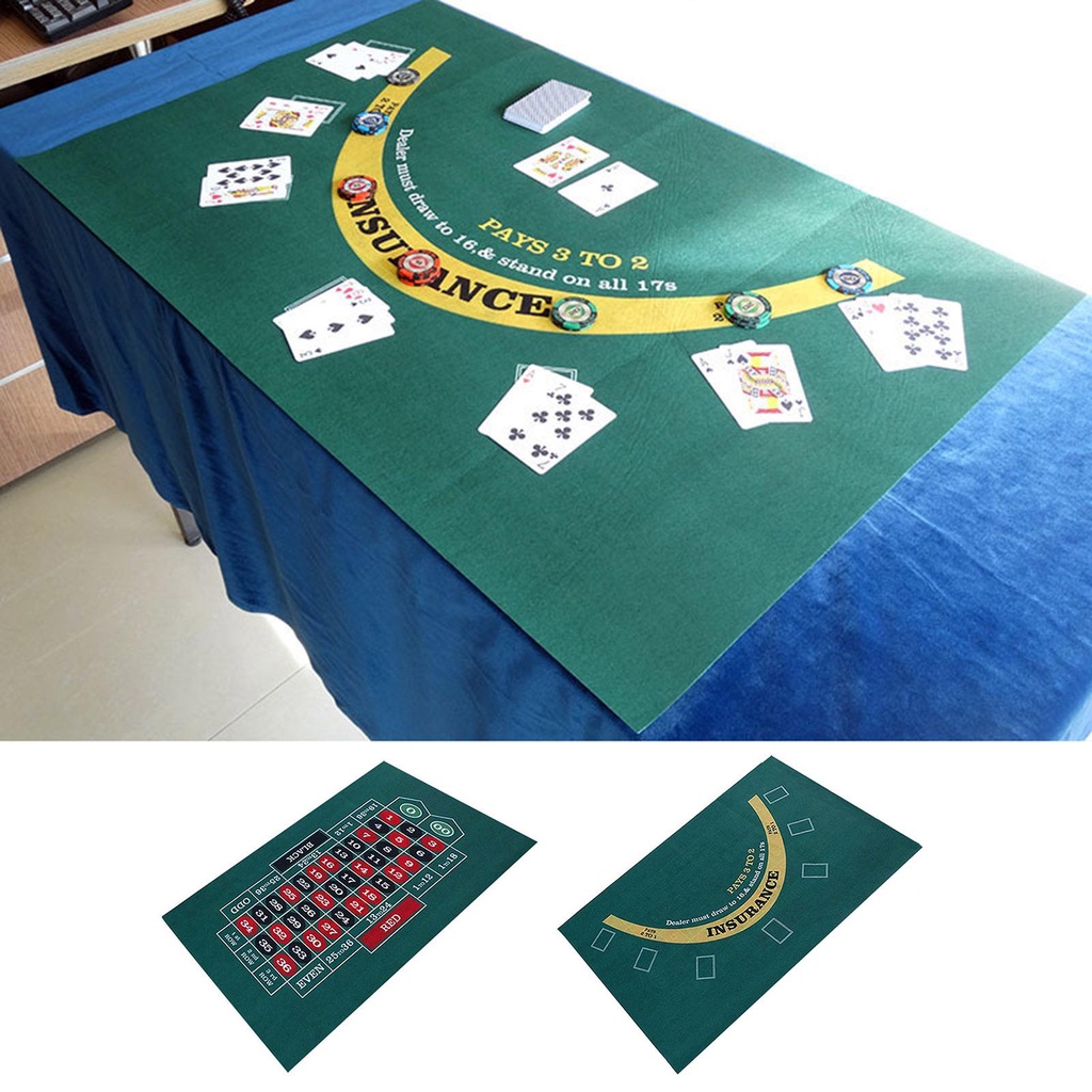 Thảm Nỉ Chơi Bài Poker Hai Mặt Chuyên Nghiệp
