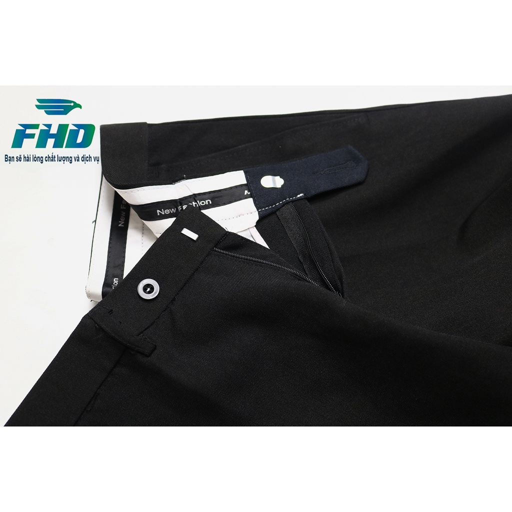 Quần tây nam trung niên vải dày mềm bền màu ống suông form rộng rãi thoải mái FHDQ005_1