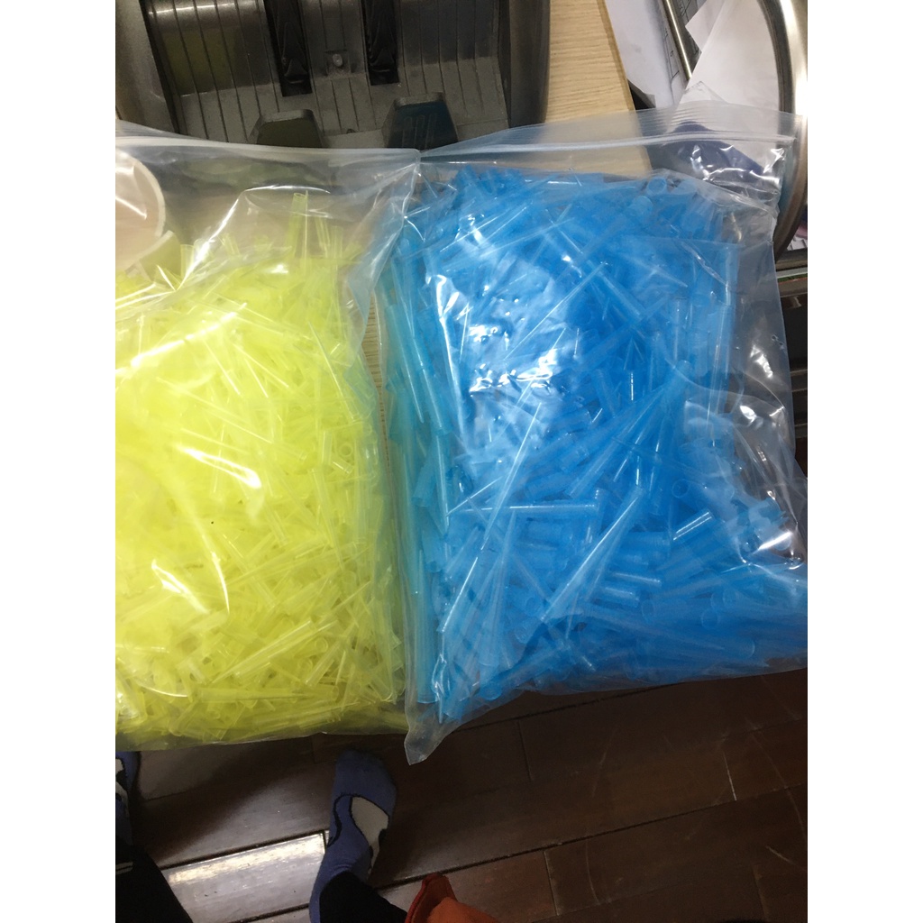 Đầu Col Xanh 1000ul - Đầu Col Vàng 200ul