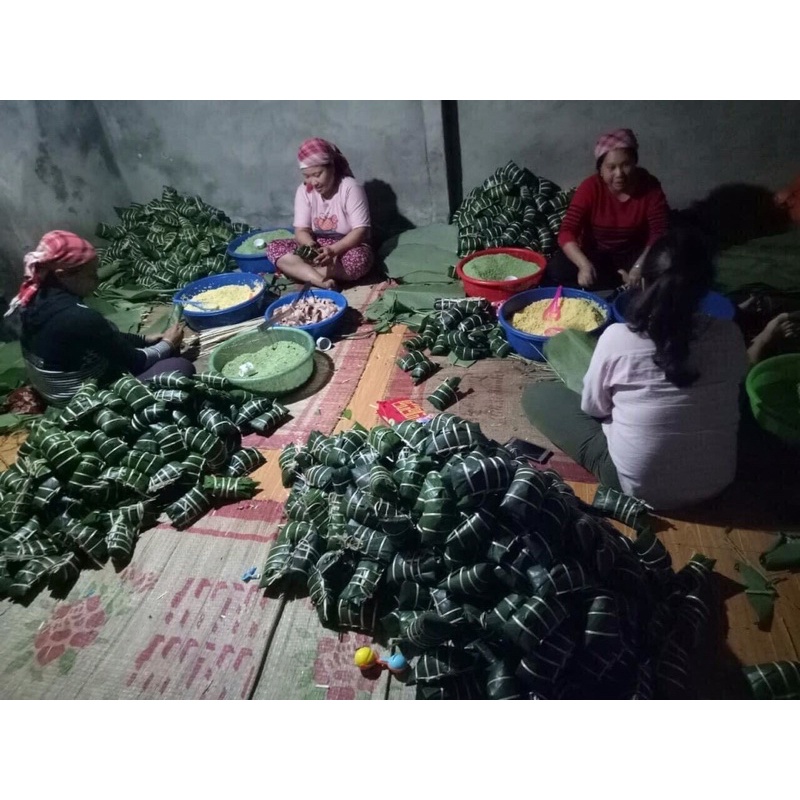 Bánh Chưng Gù Hà Giang,Bánh Chưng Gù Xanh, Bánh Chưng Gù Đen, Thơm Ngon, Dền, Đậm Đà, Mềm Dẻo. | BigBuy360 - bigbuy360.vn