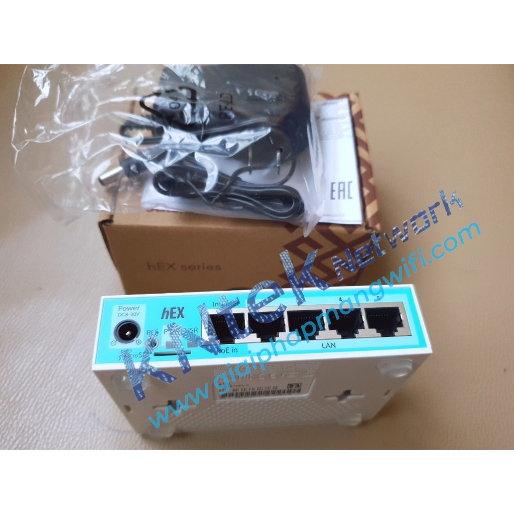 Thiết bị Router cân bằng tải Mikrotik 750Gr3 hEx