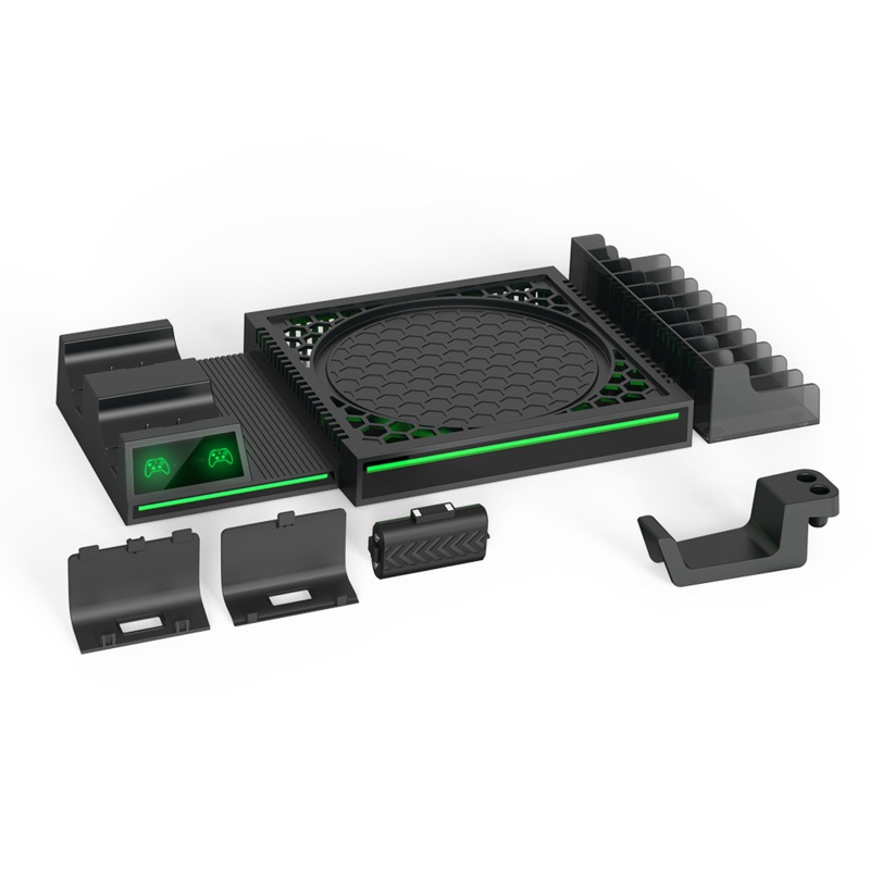 Bộ Giá Đỡ Sạc Tay Cầm Điều Khiển Máy Tính Bảng 10 Ngăn Đa Năng Cho XB Series X XB One S