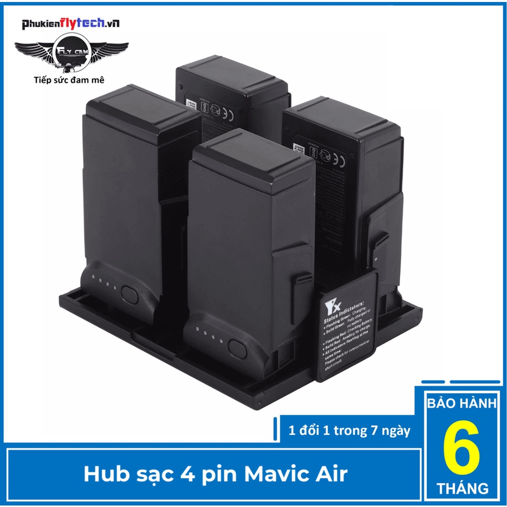 Hub sạc 4 pin Mavic Air