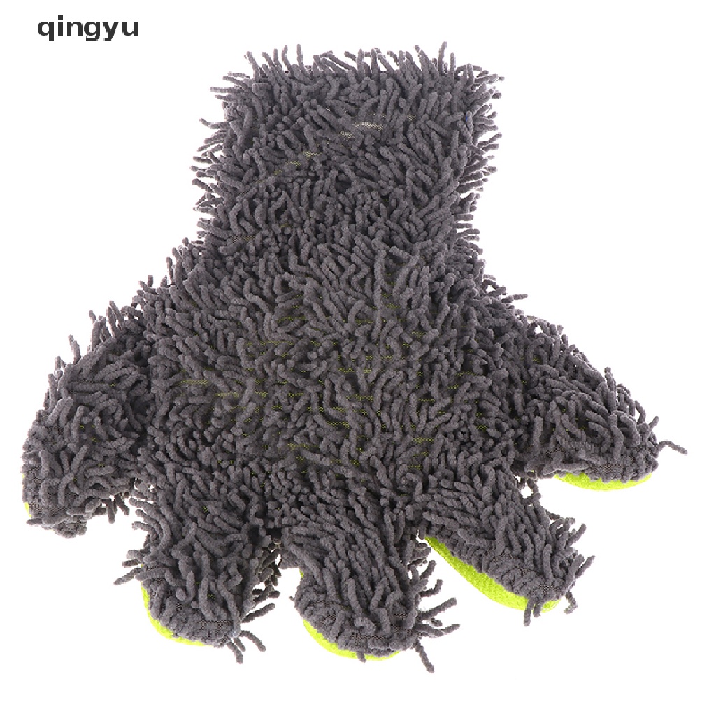1 Găng Tay Vệ Sinh Xe Hơi Bằng Microfiber
