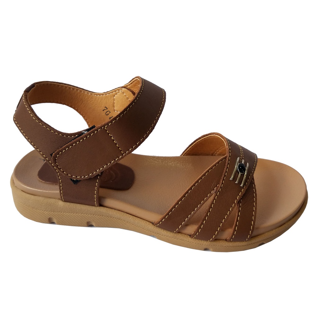 Giày Sandal Nữ Da Bò BIGBEN Cao Cấp SDN42