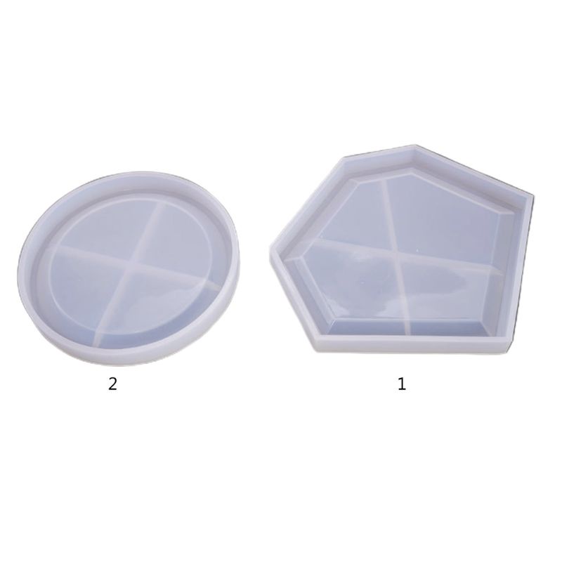 Khuôn Silicone Làm Đế Lót Ly Bằng Nhựa Epoxy Resin