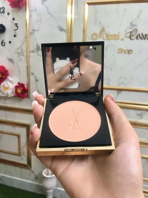 Phấn Phủ Nén Yves Saint Laurent Encre de Peau All Hours Setting Powder Poudre