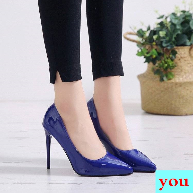 Giày Cao Gót Size Lớn 41 42 12cm Zhuan35-44 Thời Trang Dành Cho Nữ