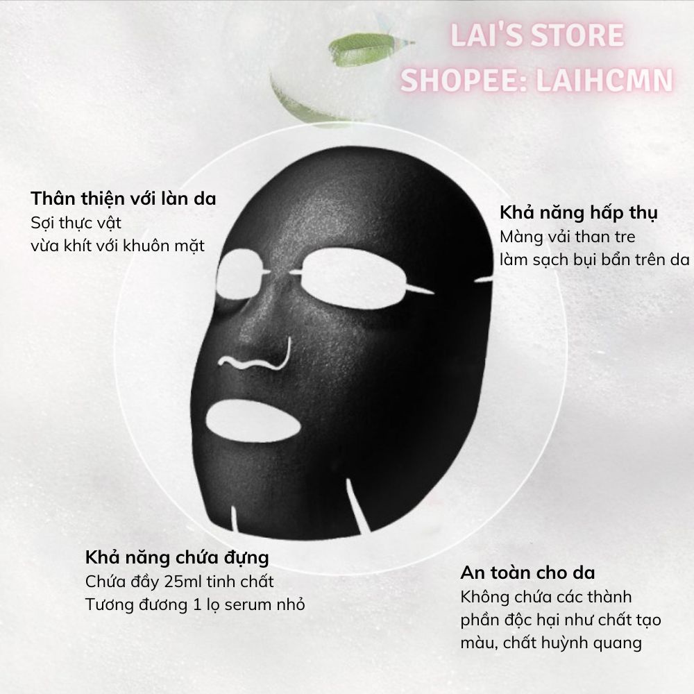 Mặt Nạ Sủi Bọt Thải Độc JOMTAM Bubble Mask Dưỡng Ẩm, Làm Sạch Sâu, Trẻ Hóa, Tàn Nhang, Thu Nhỏ Lỗ Chân Lông Chính Hãng