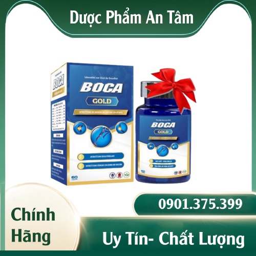 Viên Xương Khớp BOCA GOLD Công Nghệ Mới Từ Đức Giúp Đẩy Lùi Các Vấn Đề Xương Khớp