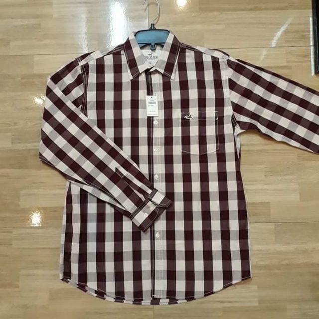 Áo sơmi dài tay nam Hollister