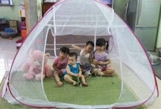 Màn bung gấp gọn chống muỗi