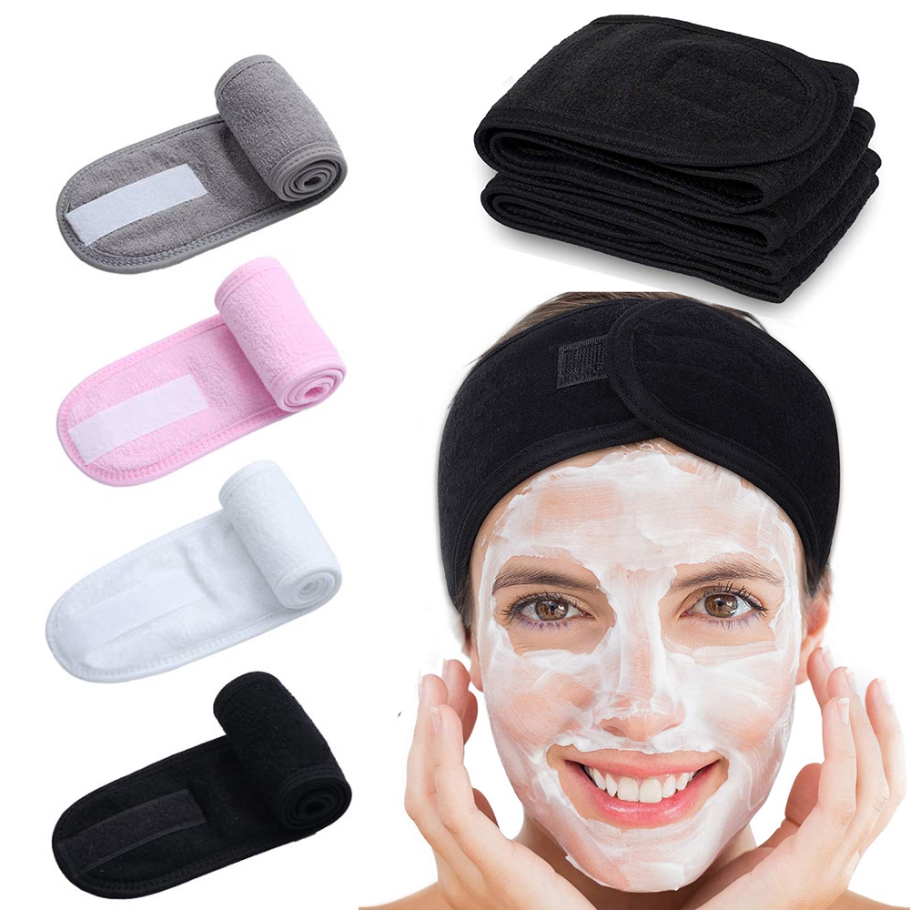 Băng Đô Quấn Đầu Hỗ Trợ Rửa Mặt Khi Trang Điểm / Tập Yoga Dành Cho Nữ