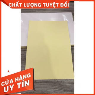 Giấy Decal A4 Đế Vàng - Giấy Decal A4 Đế Vàng