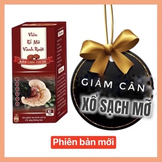 Viên sổ mỡ vành ruột Linh Chi Đỏ - Viên xổ mỡ vành ruột slim & fit chính hãng -Mia beauty