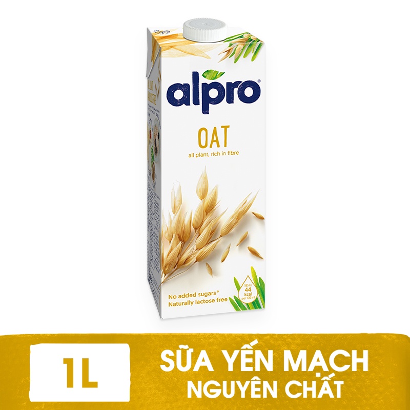 Sữa yến mạch nguyên chất bổ sung dinh dưỡng alpro 1l - ảnh sản phẩm 2