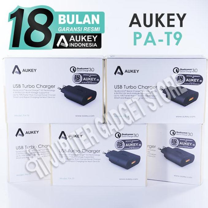 Cục Sạc Aukey Pa-T9 Turbo Với Sạc Nhanh 3.0 Chất Lượng Cao