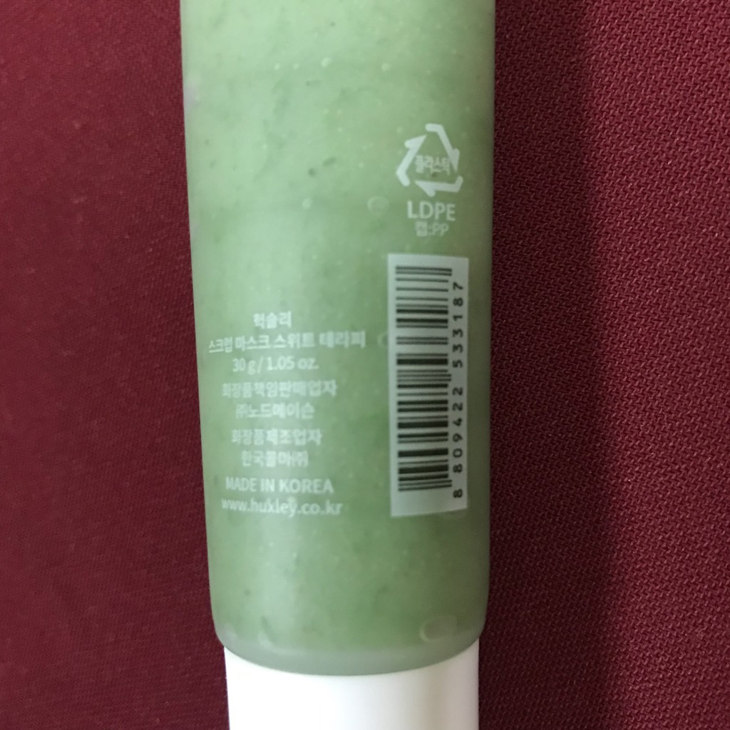 Tẩy Tế Bào Chết Huxley Scrub Mask Sweet Therapy Chiết Xuất Xương Rồng