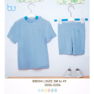 [BU 2019]. Bộ cộc nút vai vải sợi tre trơn