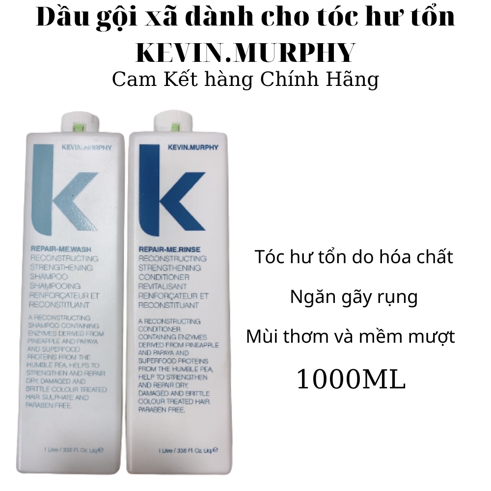 [KEVIN.MURPHY] Dầu gội xã dành cho tóc hư tổn KEVIN.MURPHY 250ML/ 1000ML (CHÍNH HÃNG)