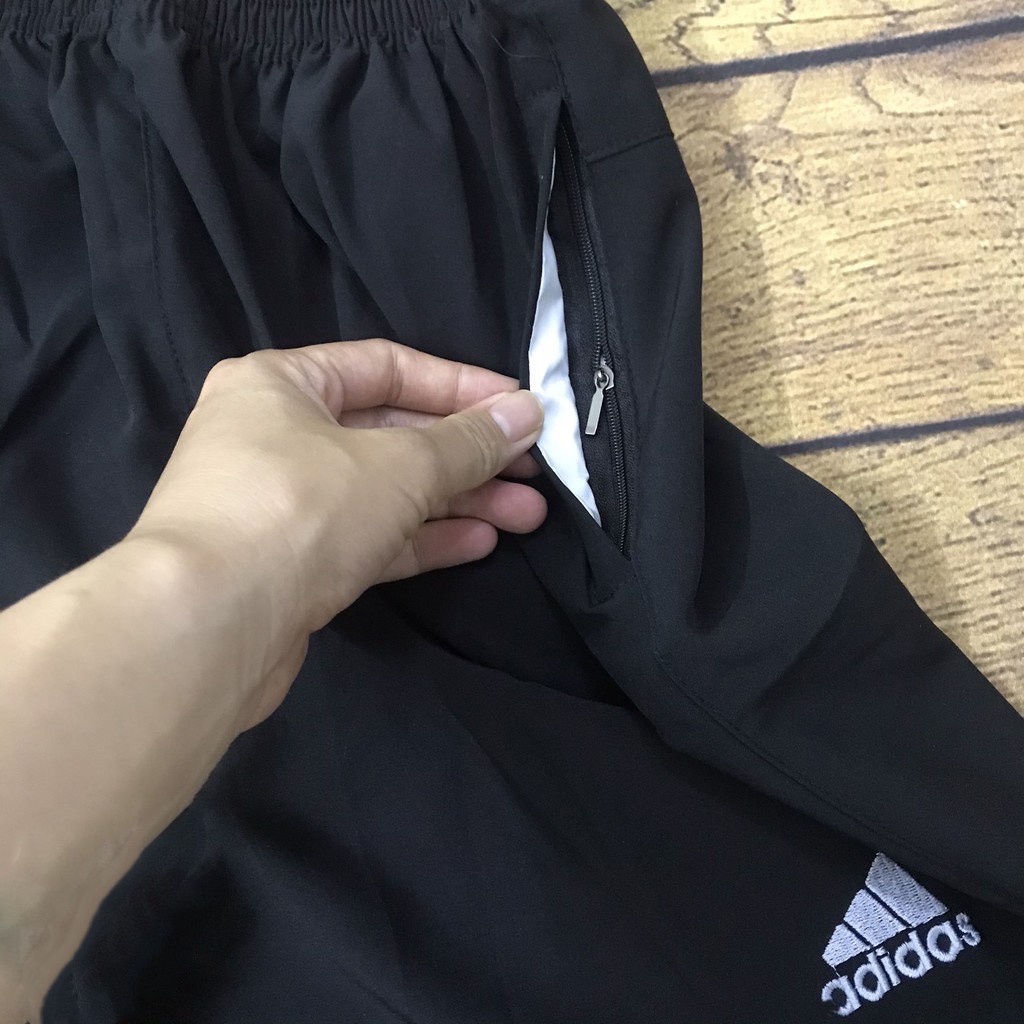 Quần đùi nam 😎 Freeship 😎 Giảm ngay 5k khi nhập mã [ quần_thể_thao ] 😎 Quần gió nam màu đen | BigBuy360 - bigbuy360.vn